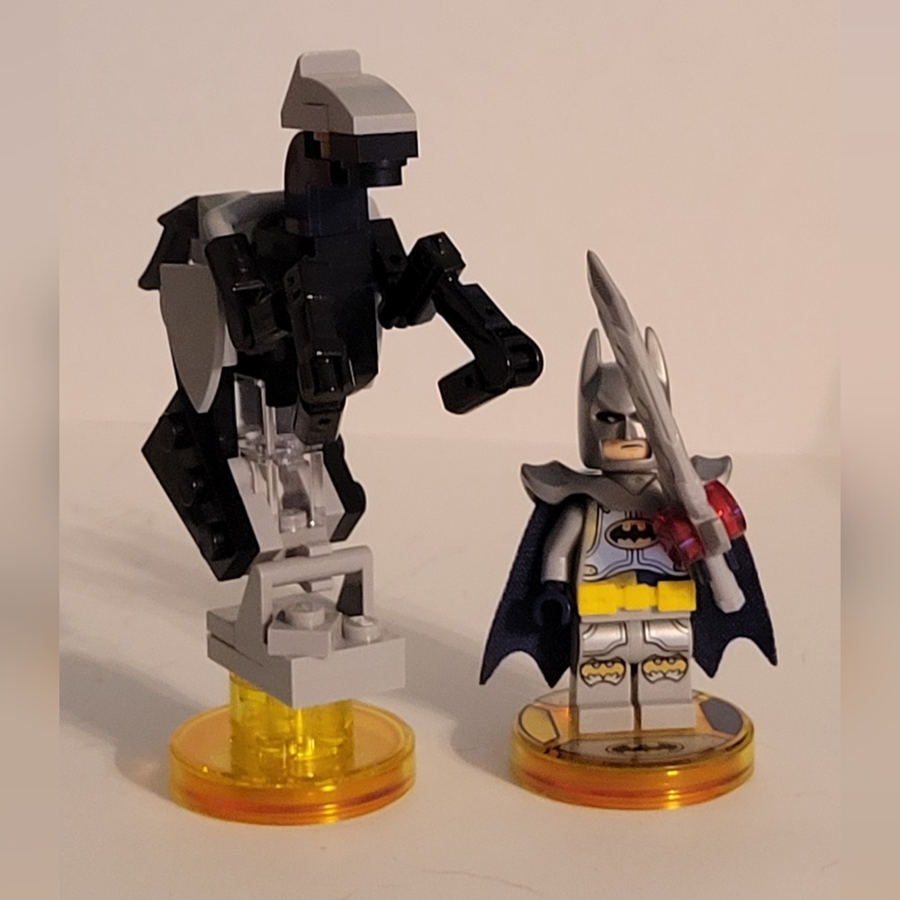 EUC Lego Dimensions 71344 Excalibur Batman & Bionic Steed Fun Pack